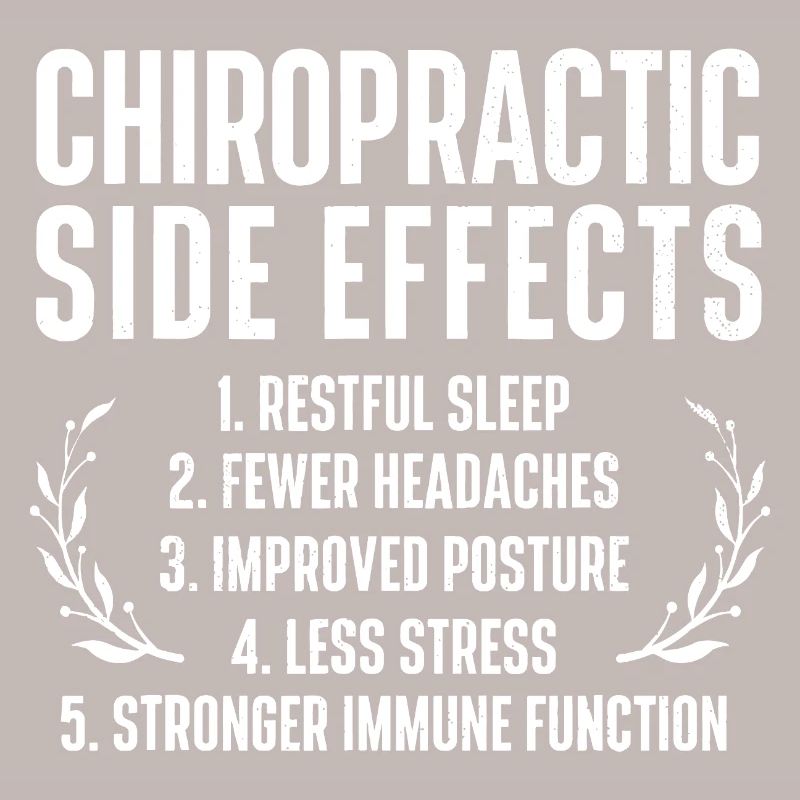 Chiropractic Side Effects Tee