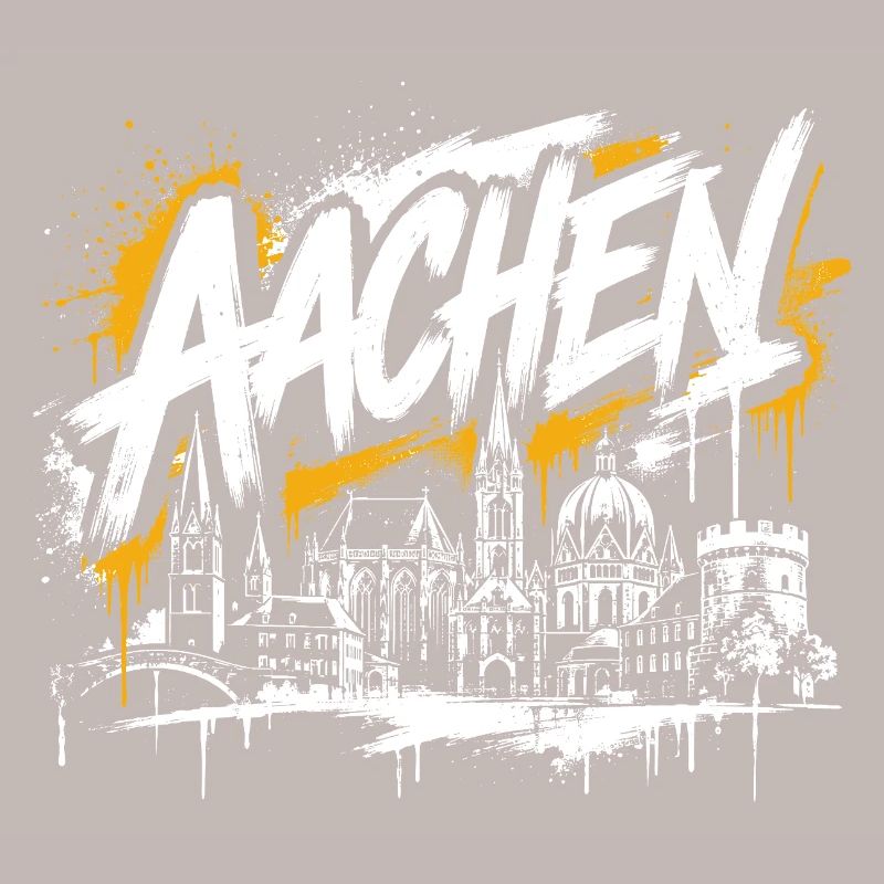München Graffiti Skyline