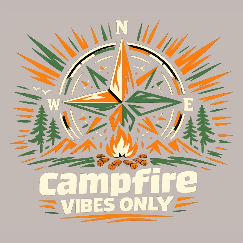 Campfire Compass Vibes