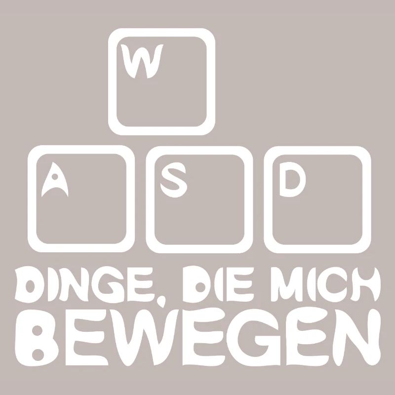 W A S D Dinge die mich bewegen PC Computer WASD
