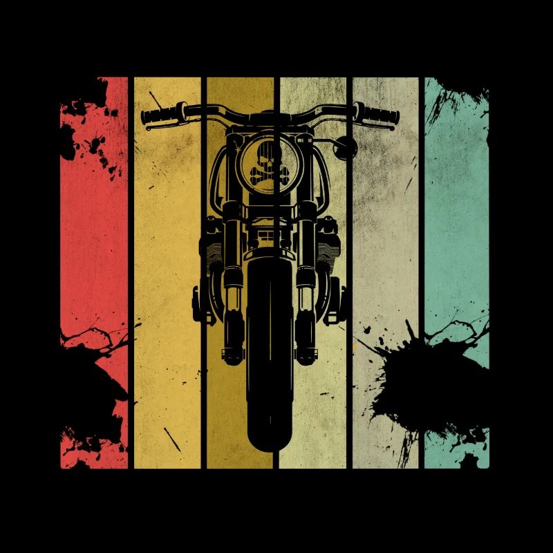 Motorrad Biker Retro