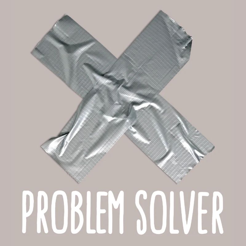 Problem solver marrant Ruban adhésif mari père