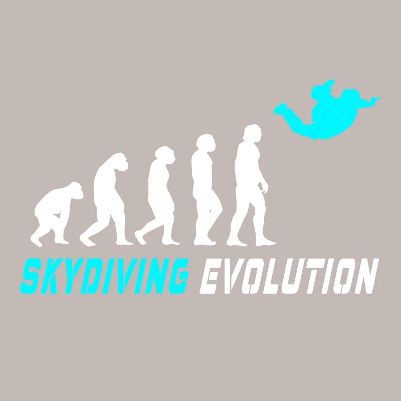 Parachute evolution design / gift idea