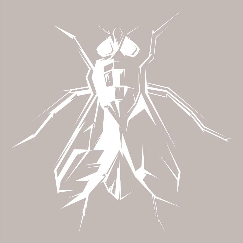 Fly Fly Fly Flies Symbol Icon Vector Art