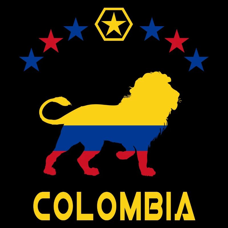 Conception / idée cadeau de lion de Colombie