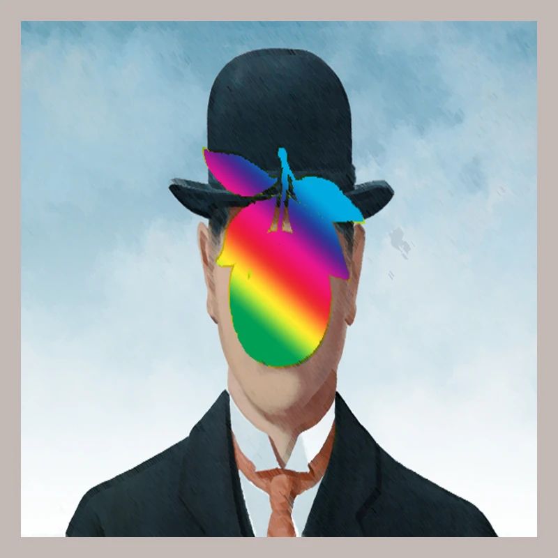 Rainbow Apple-Man