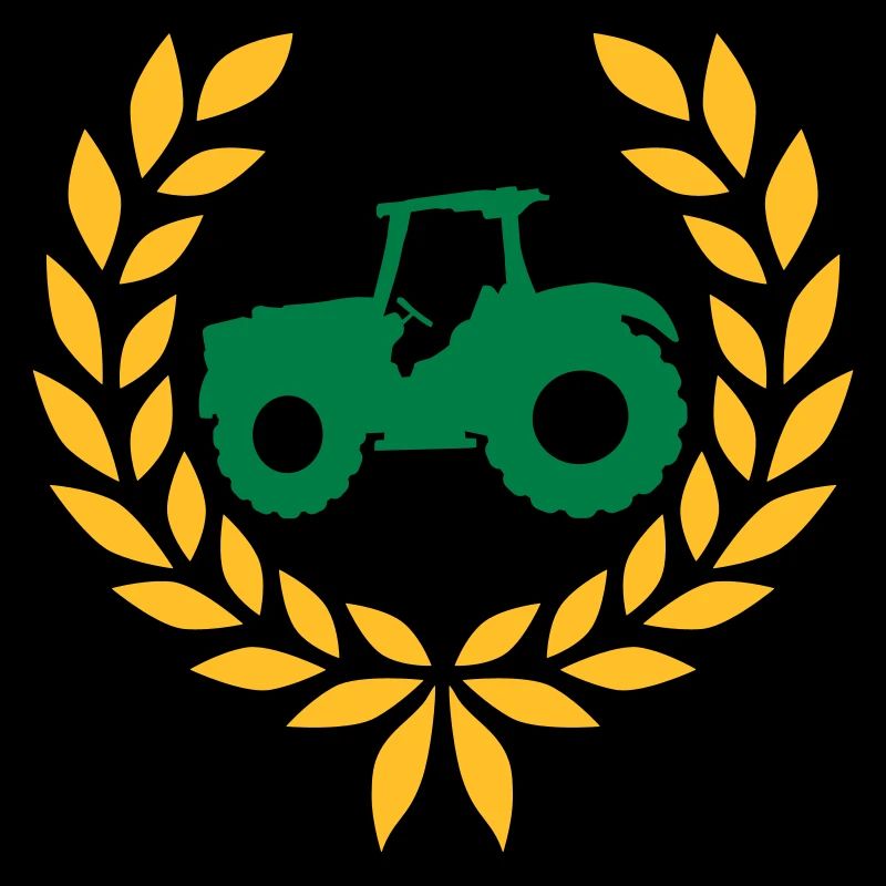 Traktor Lorbeerkranz Bauernhof