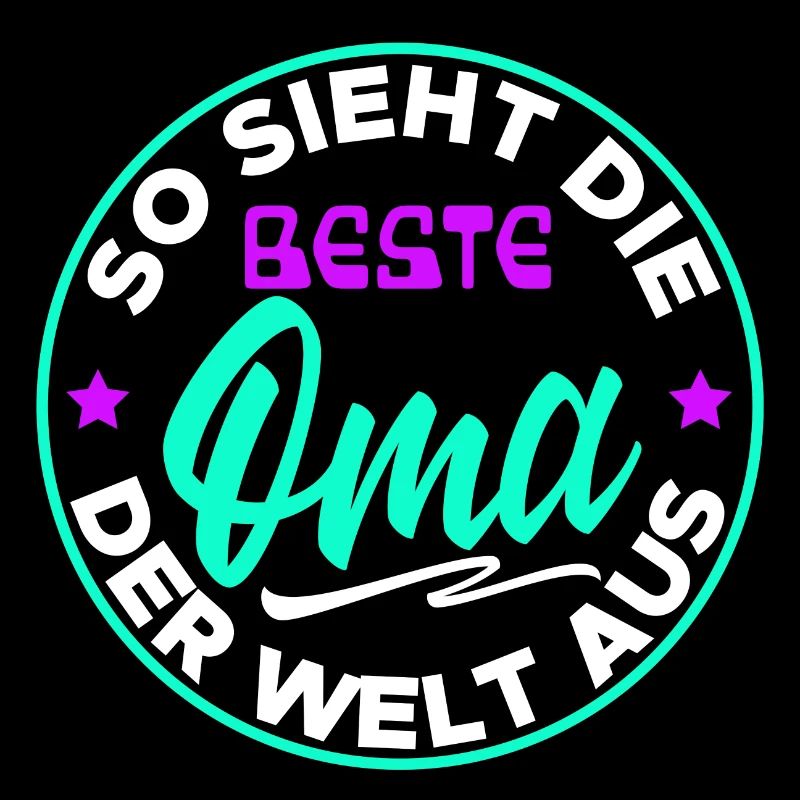 Beste Oma Statement Großmutter Großmama Seniorin