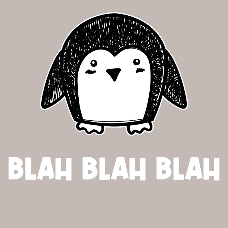 Pinguin Kalt Spruch Tier Schnee Eis Vogel