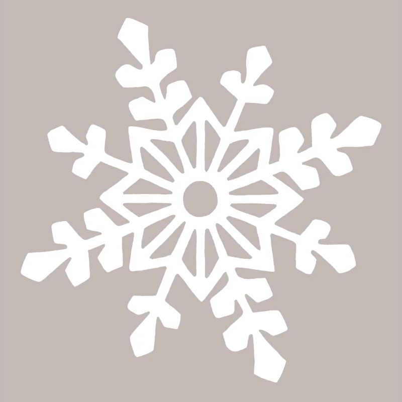 White snowflake