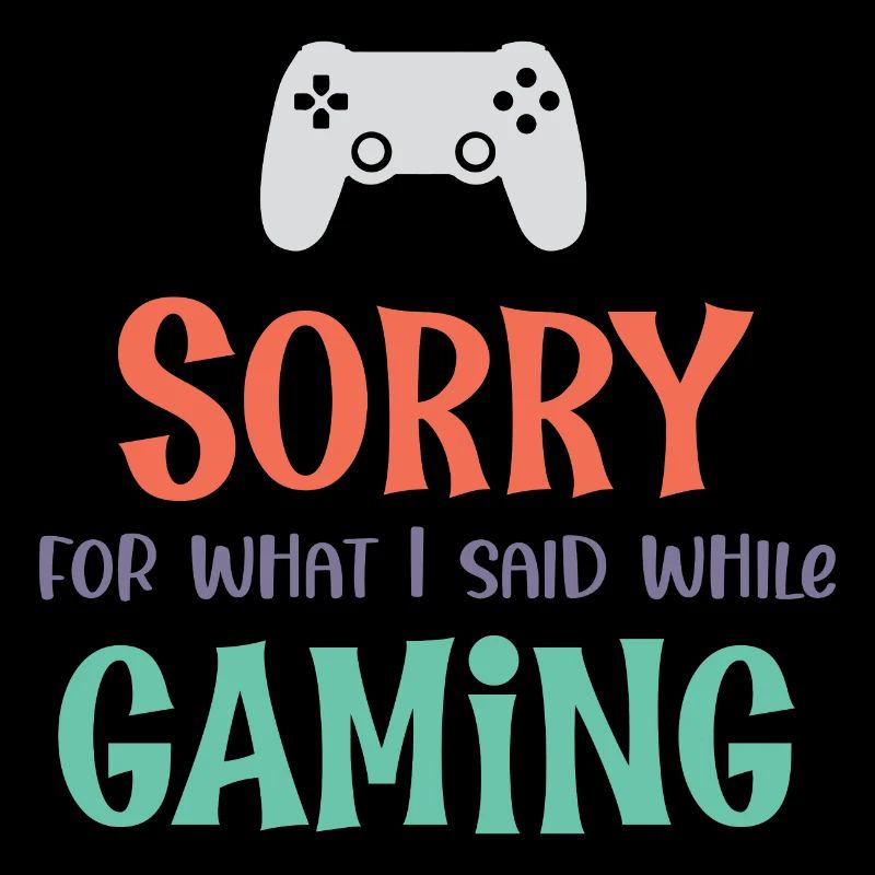 Sorry For What I Said While Gaming