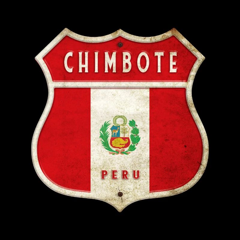 Design du drapeau de Chimbote (Pérou)