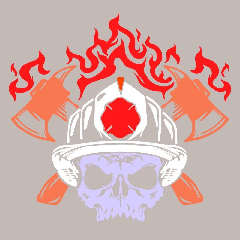 Firefighter helmet fire brigade fire protection fire burning