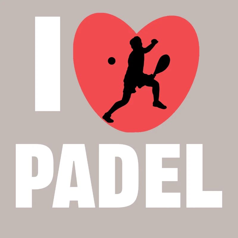 Heart Player Training J’adore la déclaration de padel