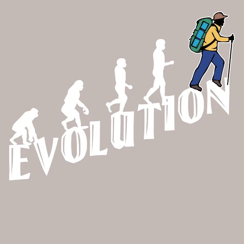 Evolution Wanderer Hiking Hike Mountain Hike