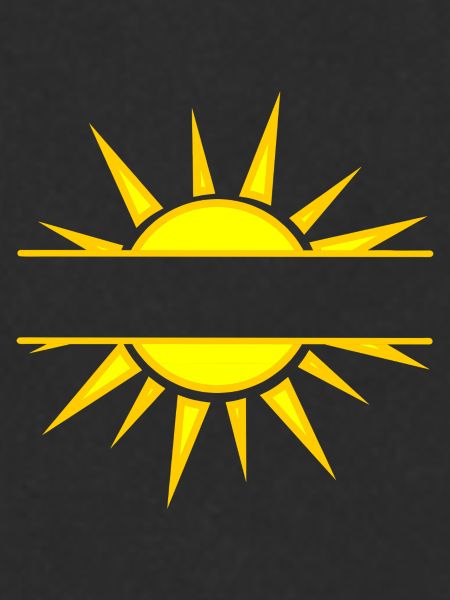 Sunshine text banner