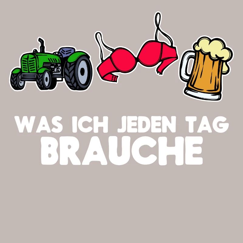 Landwirtschaft Ackerbau Bauer Traktor Statement