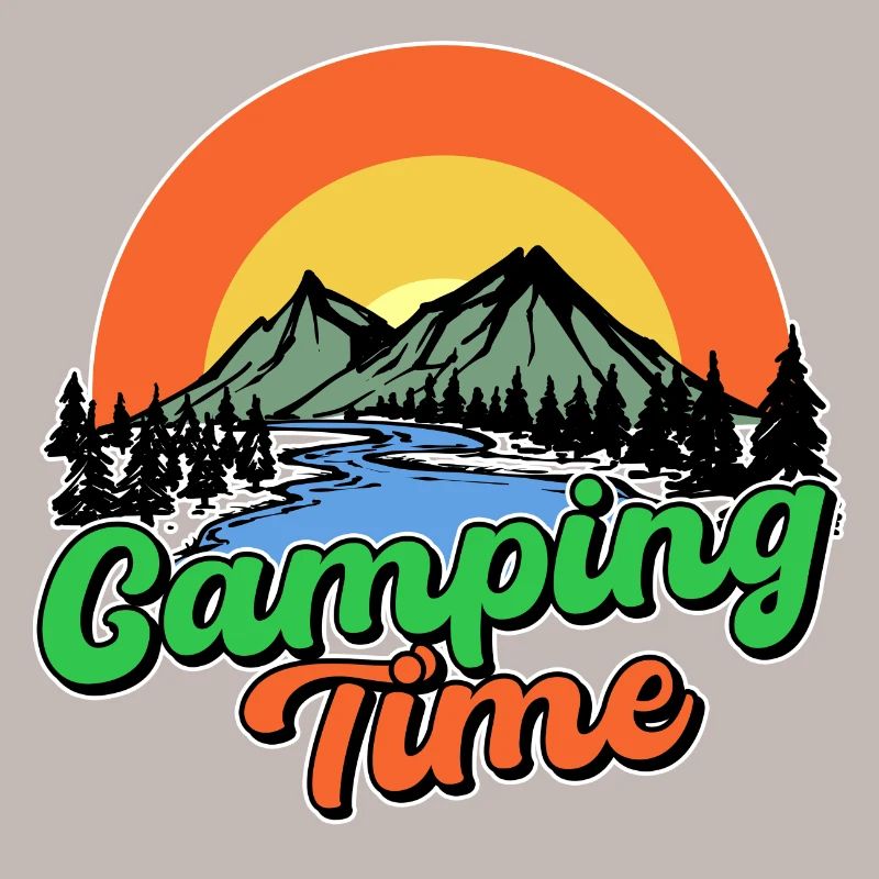 Mountains, Camping, Nature, Relaxing, Hiker, Statement
