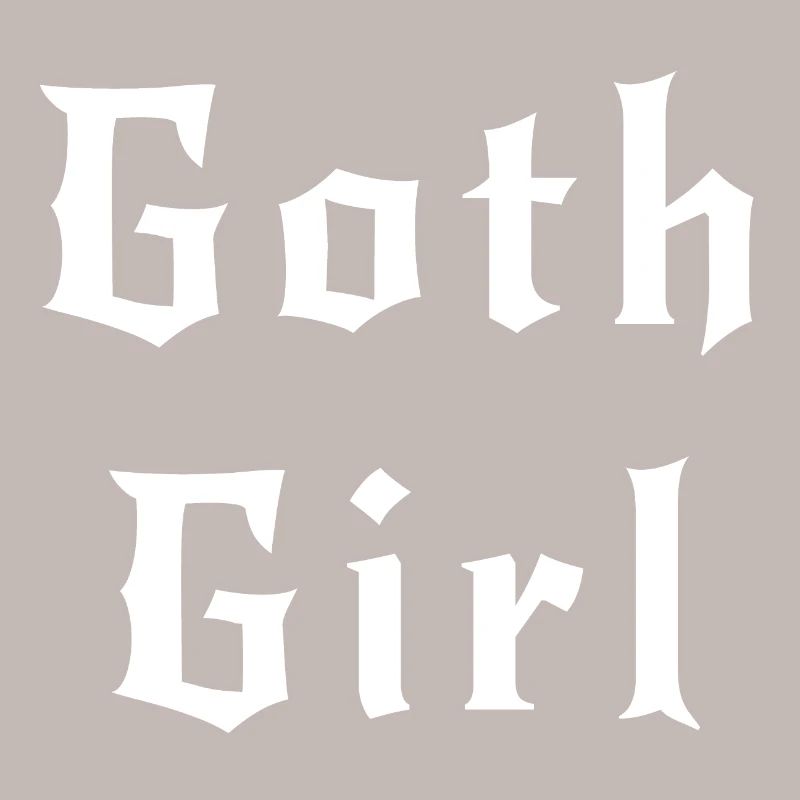 Gothic-Mädchen, Geschenk für Gothic-Mädchen oder -Frau
