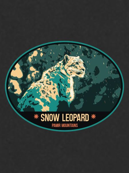 Snow Leopard illustration patch