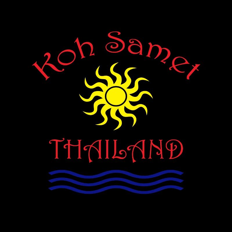 Île de Koh Samet Conception du soleil et des vagues