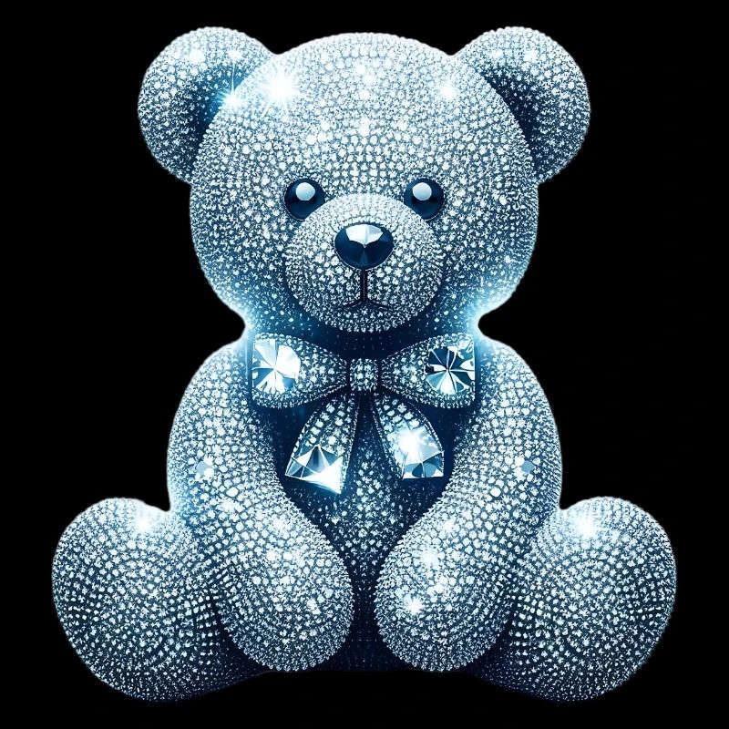 Crystal Bear Diamant Diamanten