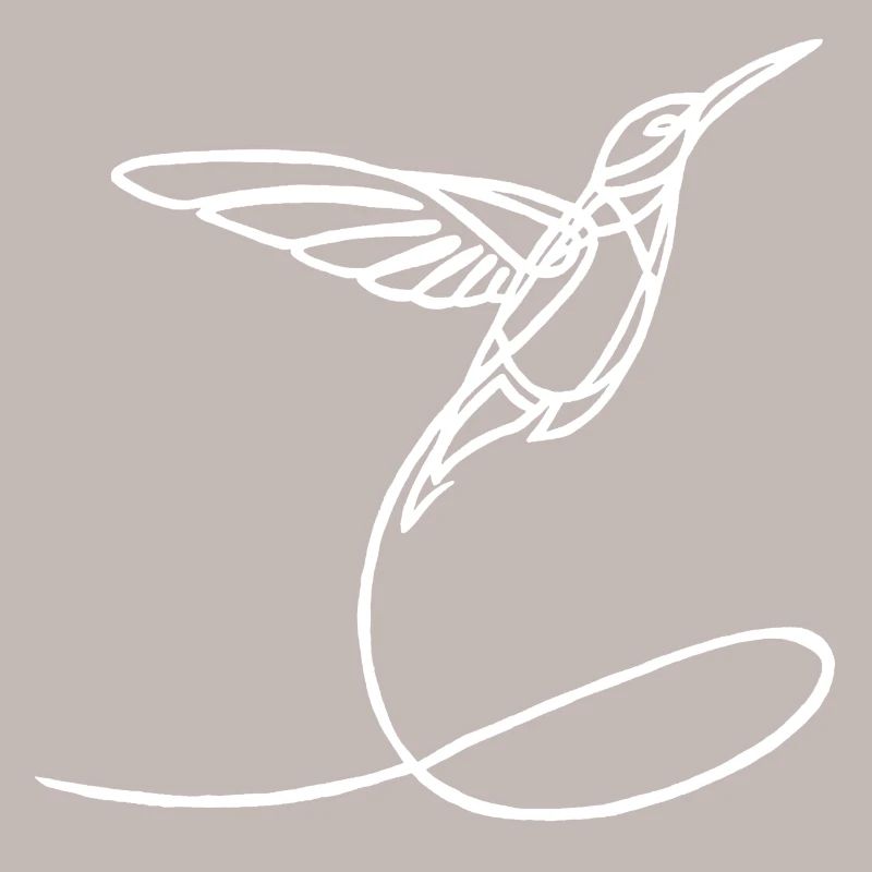 Oiseau étrange blanc