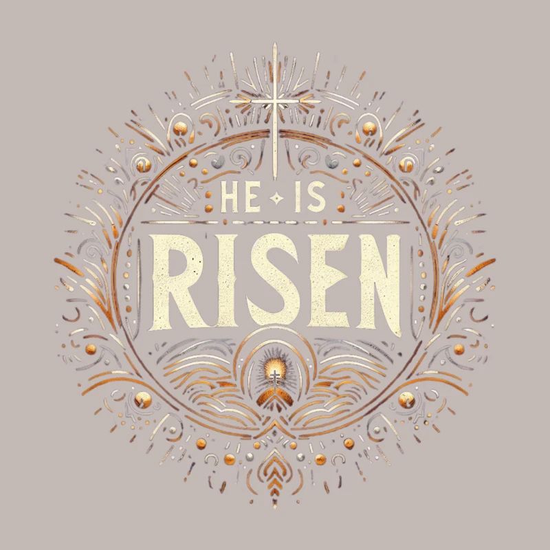 He Is Risen – Easter Ornament