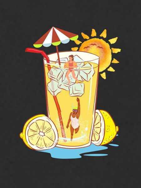 Refreshing lemon relax design