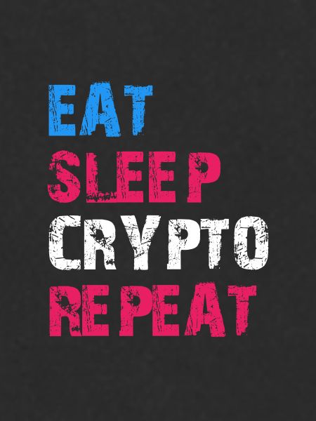 EAT SLEEP CRYPTO REPEAT