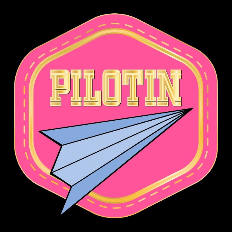 LUFTFAHRT PILOTIN - PAPIERFLIEGER