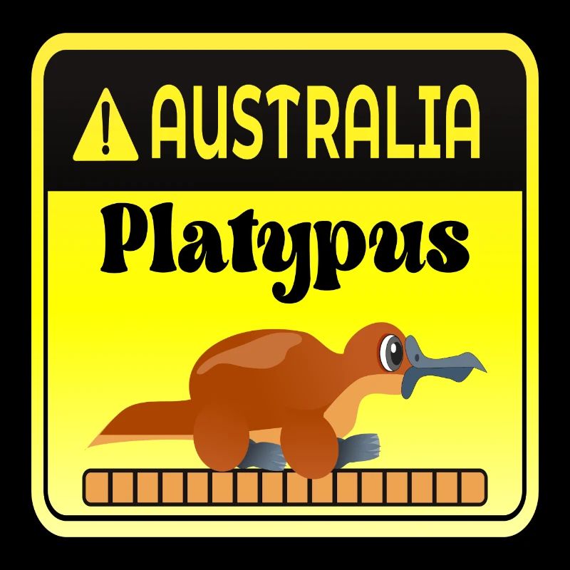 Australia Platypus Warning - Mammals