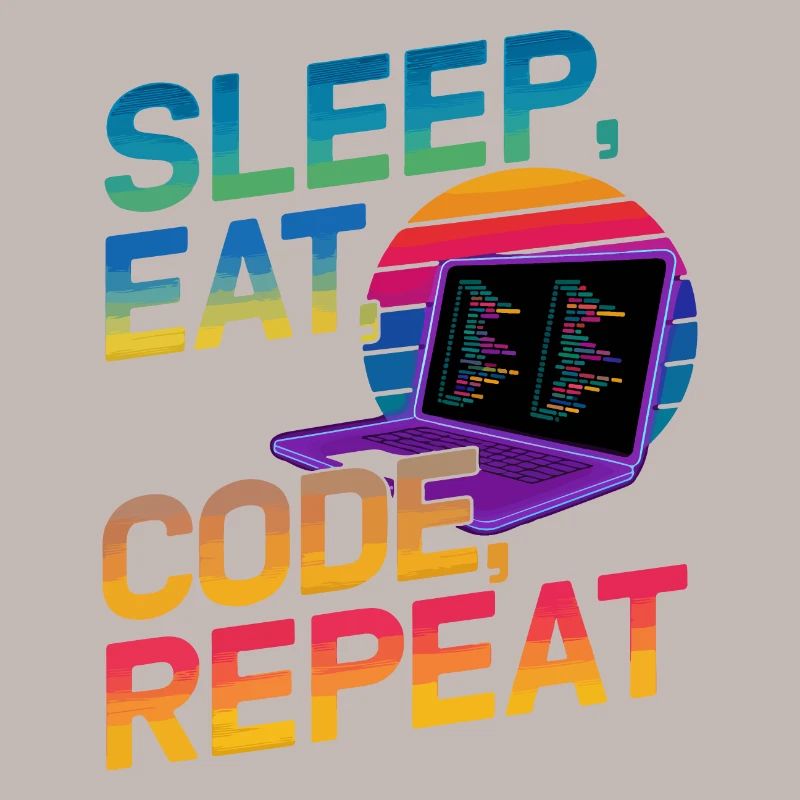 Sleep Eat Code Repeat Gift pour Coder