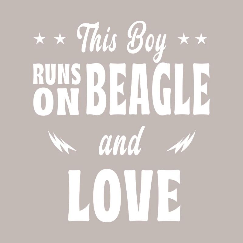 This boy beagle design