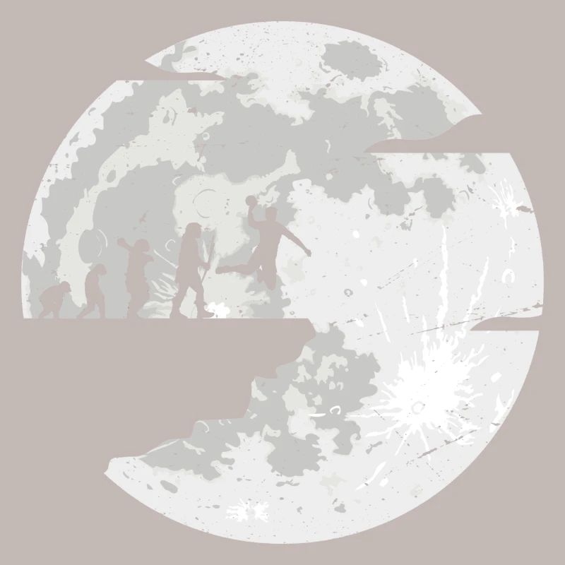 Célébration de l’évolution de la lune