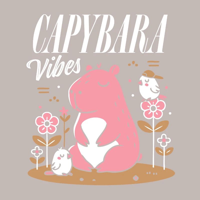 Ambiance détendue de Capybara