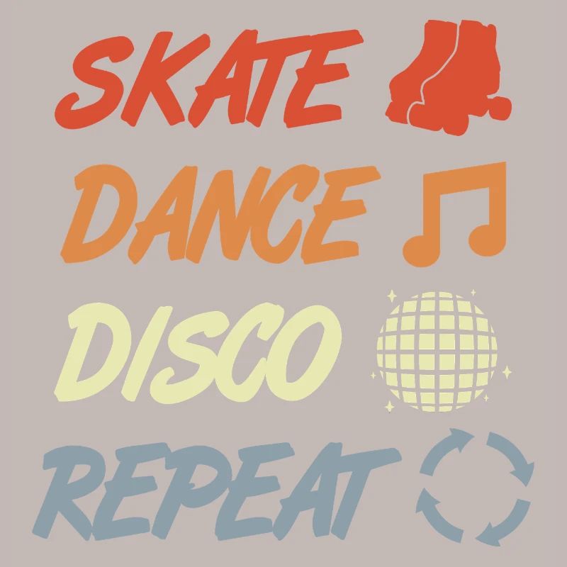 Roller skating disco