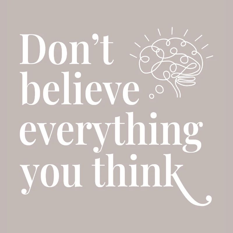 Don't believe everything you think Brain