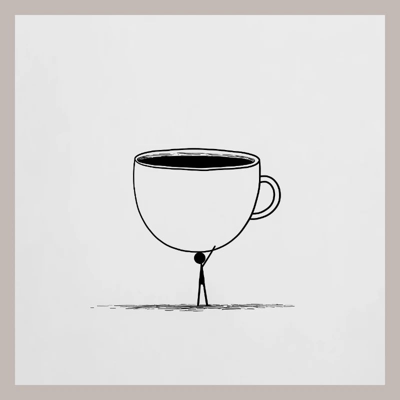 Kaffee? Nur in Eimern, bitte!