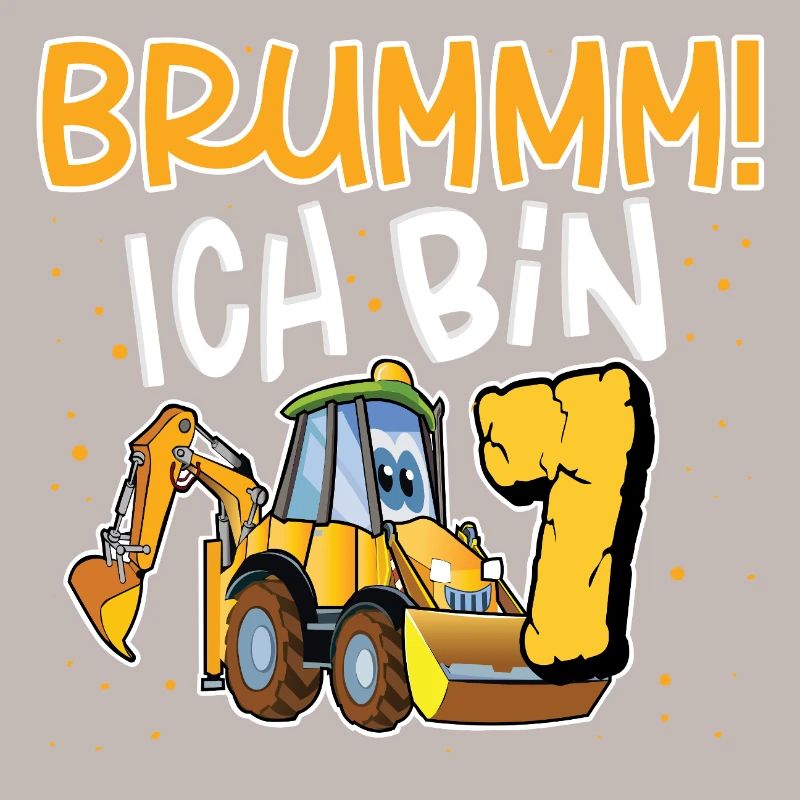 7. Geburtstag Bagger