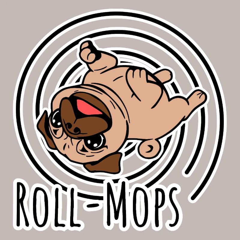 Rolling Pug - A Rolling Pug