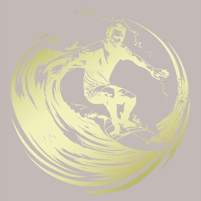 Silhouette de surfeur Surf