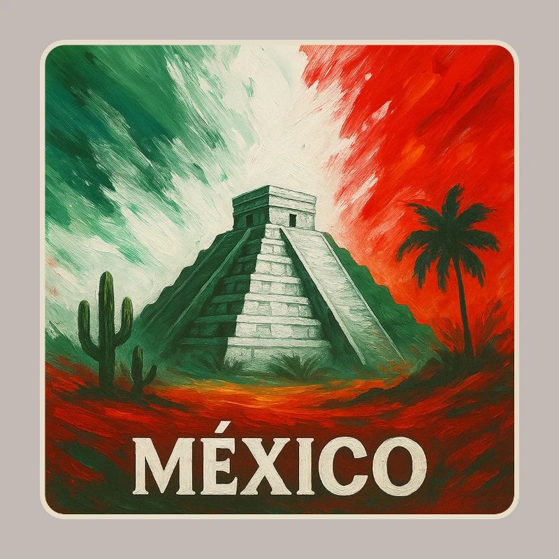 Conception des pyramides du Mexique