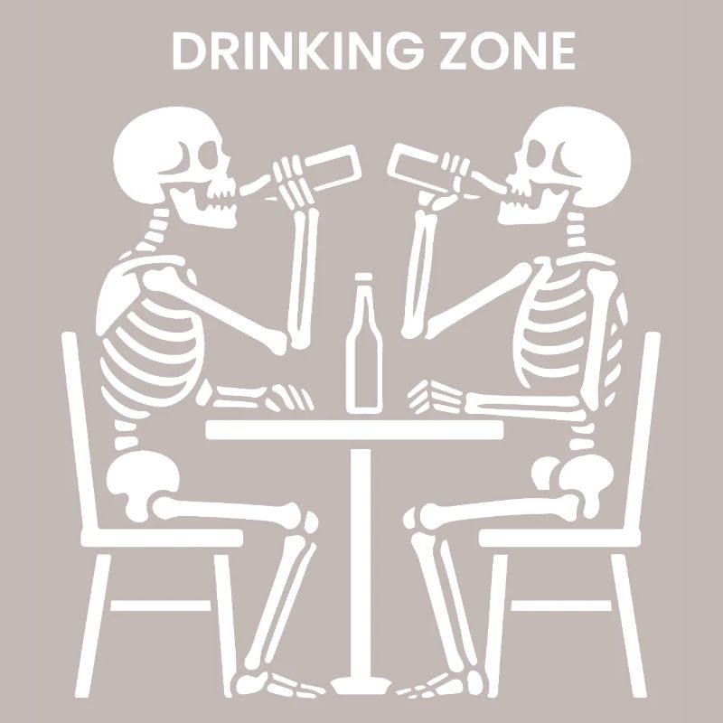 Skeletons Drinking Zone