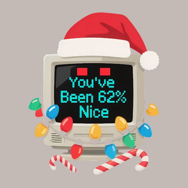 Computer Christmas AI Sarcastic Tech Gift
