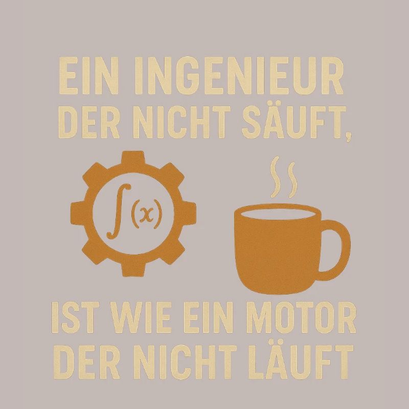 Ingenieur Humor Kaffee Motor