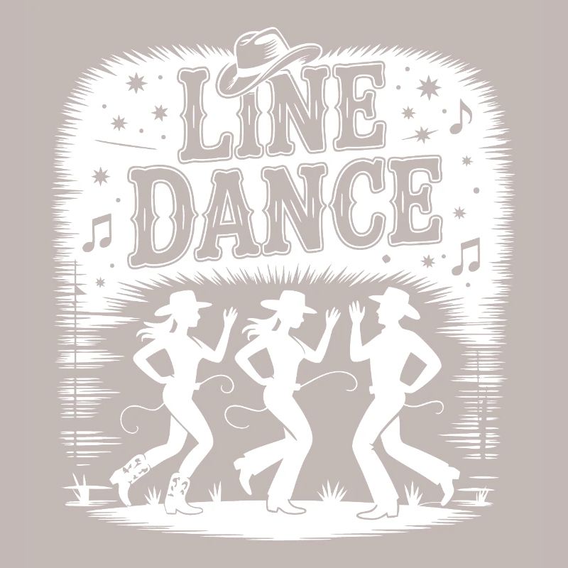 Line Dance Silhouettes