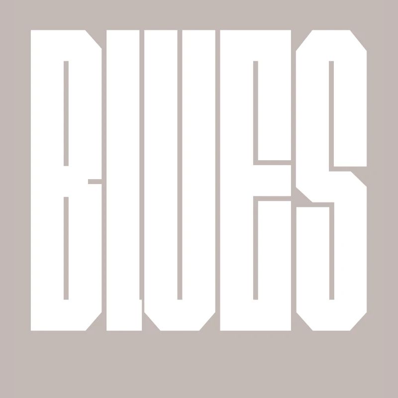 Conception de logo audacieux Blues