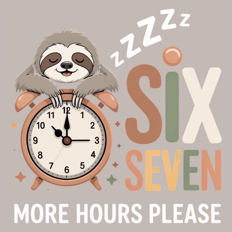 Sleeping Sloth: More Hours Please