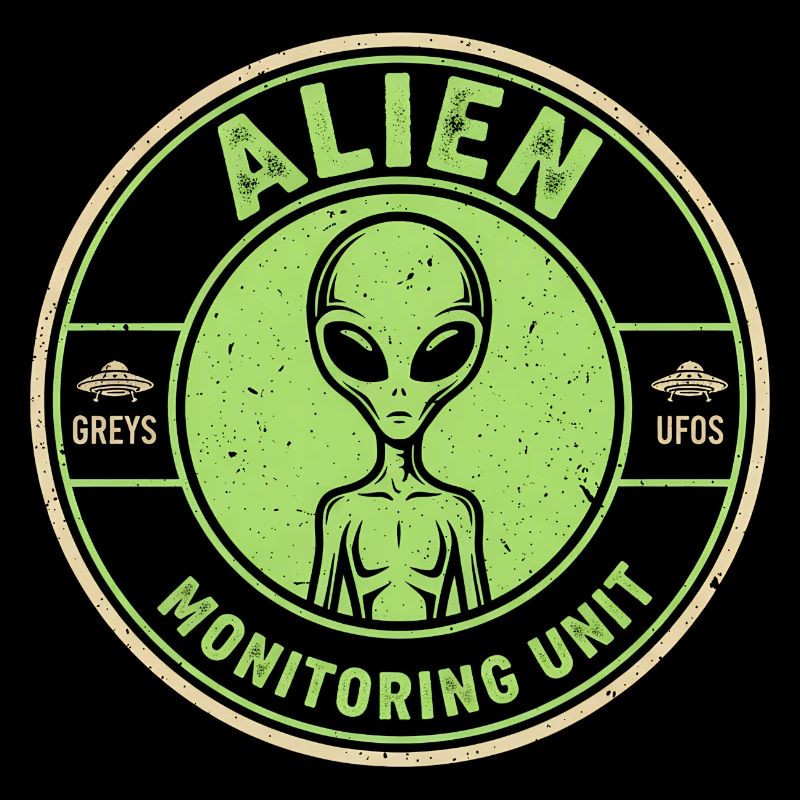 Alien Surveillance Unit Funny Myth